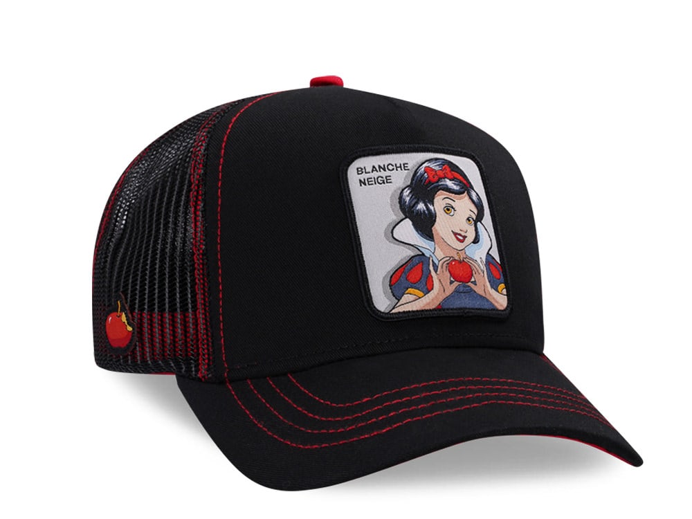 Capslab Disney Snow White Black Trucker Snapback Casquette