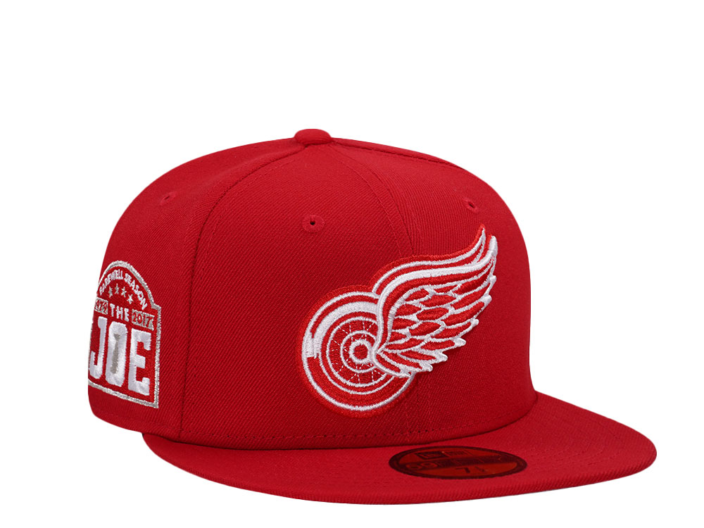 New Era Detroit Red Wings Farewell Season Joe Red Prime Edition 59Fifty Fitted Casquette