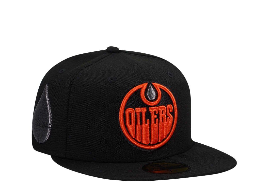 New Era Edmonton Oilers Black Drop Prime Edition 59Fifty Fitted Casquette