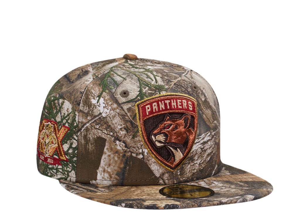 New Era Florida Panthers 20th Anniversary Realtree Prime Edition 59Fifty Fitted Casquette