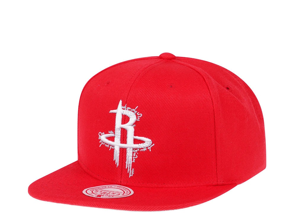 Mitchell & Ness Houston Rockets NBA Embroidery Glitch Hardwood Classic Snapback Casquette