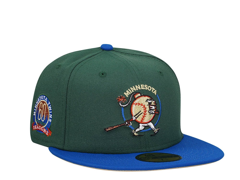 New Era Minnesota Twins 60 Season Bomba Squad Two Tone Edition 59Fifty Fitted Casquette