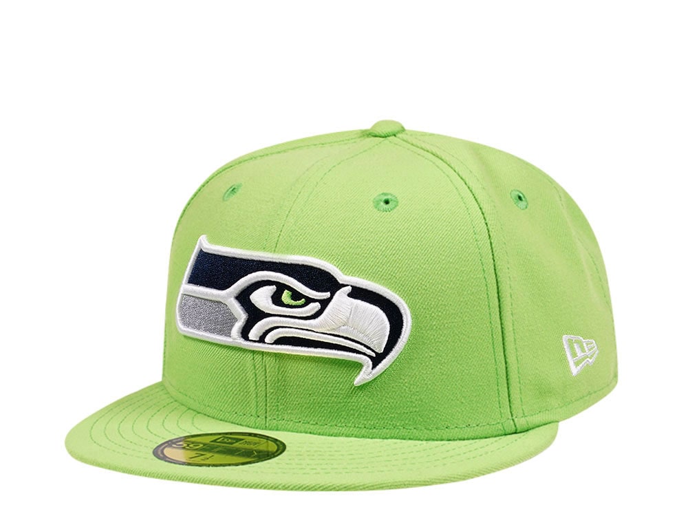 New Era Seattle Seahawks Flash Green Edition 59Fifty Fitted Casquette