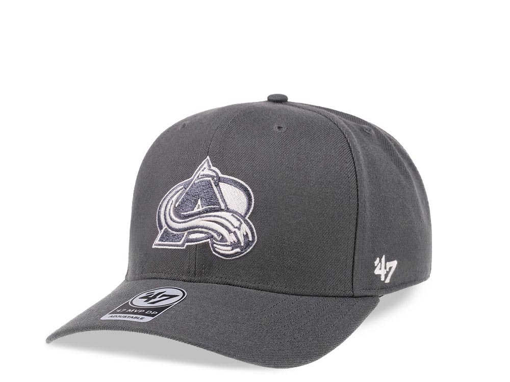 47Brand Colorado Avalanche Frozen Steel Classic DP Snapback Casquette