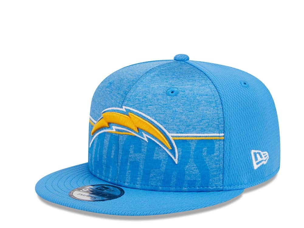 New Era Los Angeles Chargers NFL Training Camp 23 Blue 9Fifty Snapback Casquette