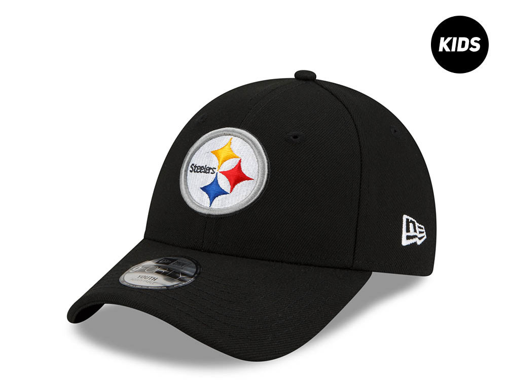 New Era Pittsburgh Steelers Black Kids 9Forty Strapback Casquette