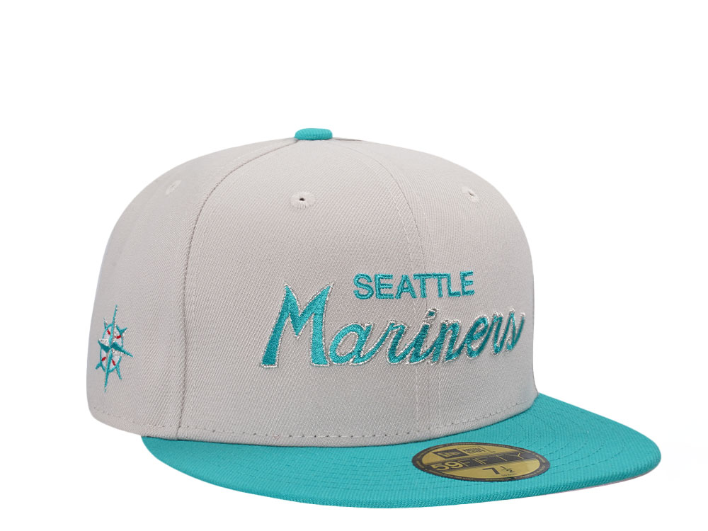 New Era Seattle Mariners Stone Pink Two Tone Edition 59Fifty Fitted Casquette