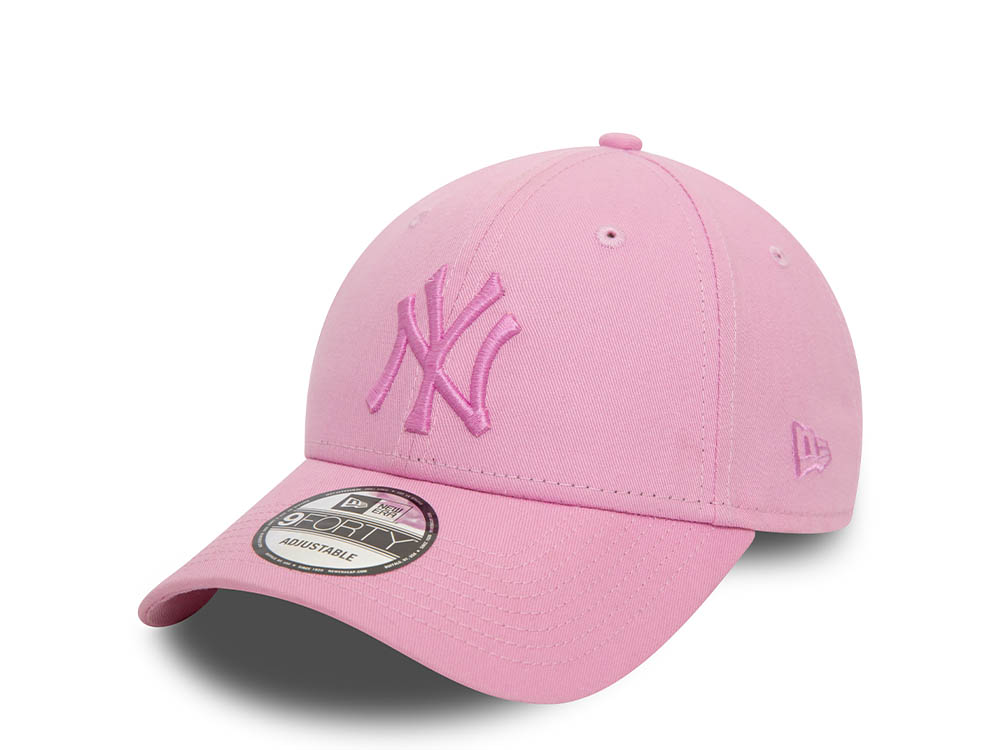 New Era New York Yankees League Essential Pink 9Forty Snapback  Casquette