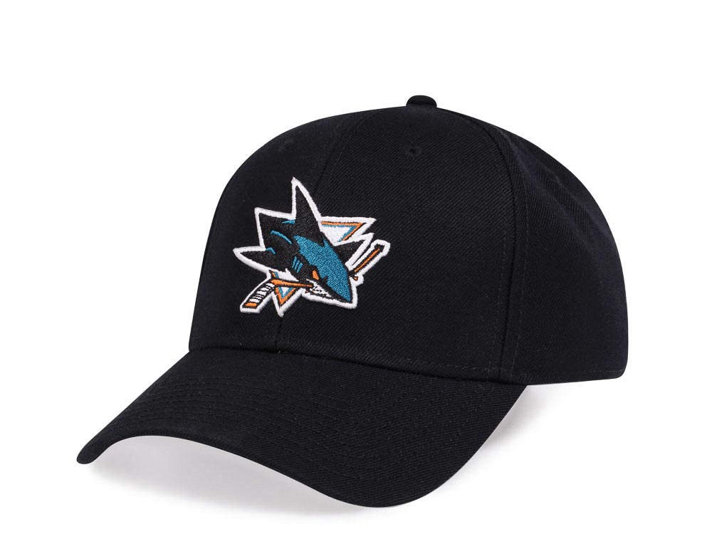 American Needle San Jose Sharks Black 400 Series Snapback Casquette