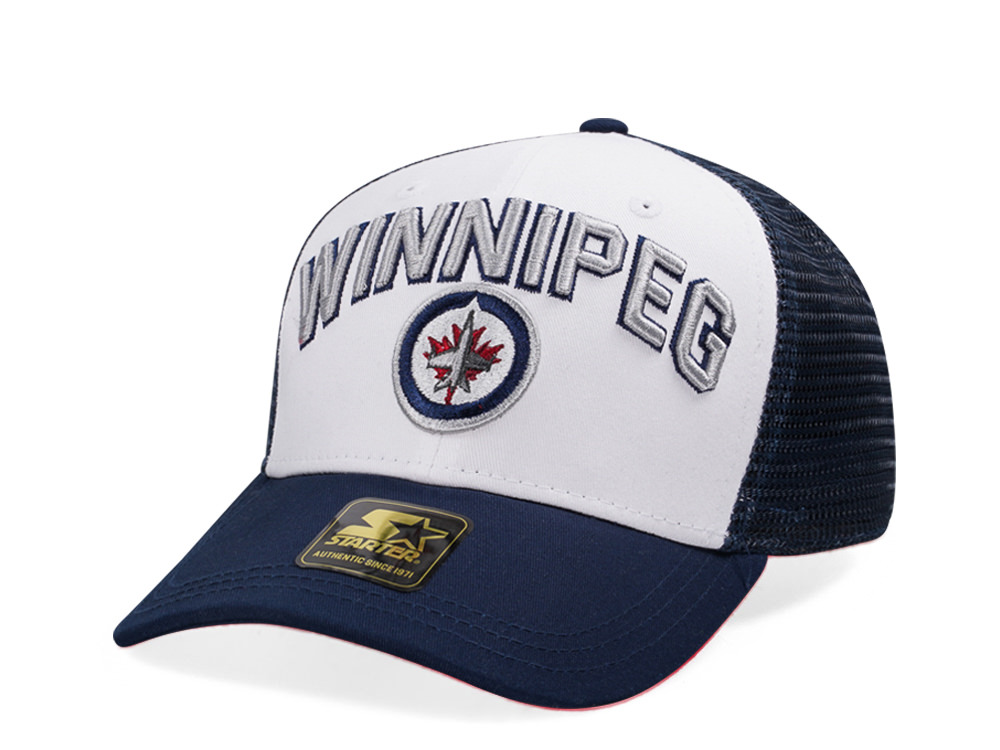 Starter Winnipeg Jets Penalty Curved Trucker Snapback Casquette