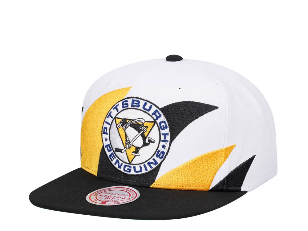 Mitchell & Ness Pittsburgh Penguins Vintage Sharktooth Snapback Casquette