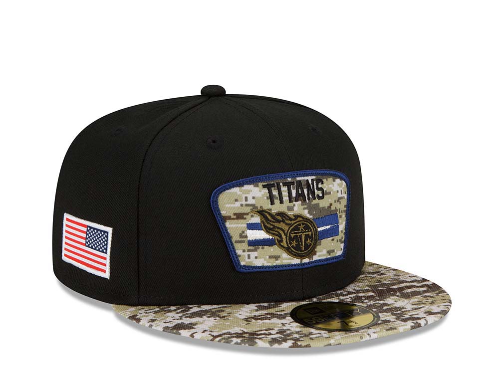 New Era Tennessee Titans Salute to Service 21 59Fifty Fitted Casquette