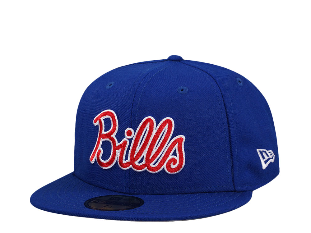 New Era Buffalo Bills Royal Script Edition 59Fifty Fitted Casquette