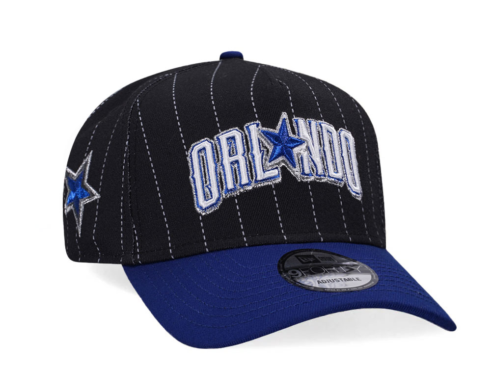 New Era Orlando Magic Pinstripe Two Tone Edition A Frame 9Forty Snapback Casquette