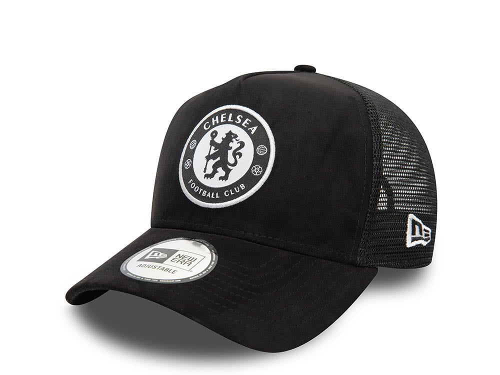 New Era FC Chelsea Black A Frame Trucker Snapback Casquette