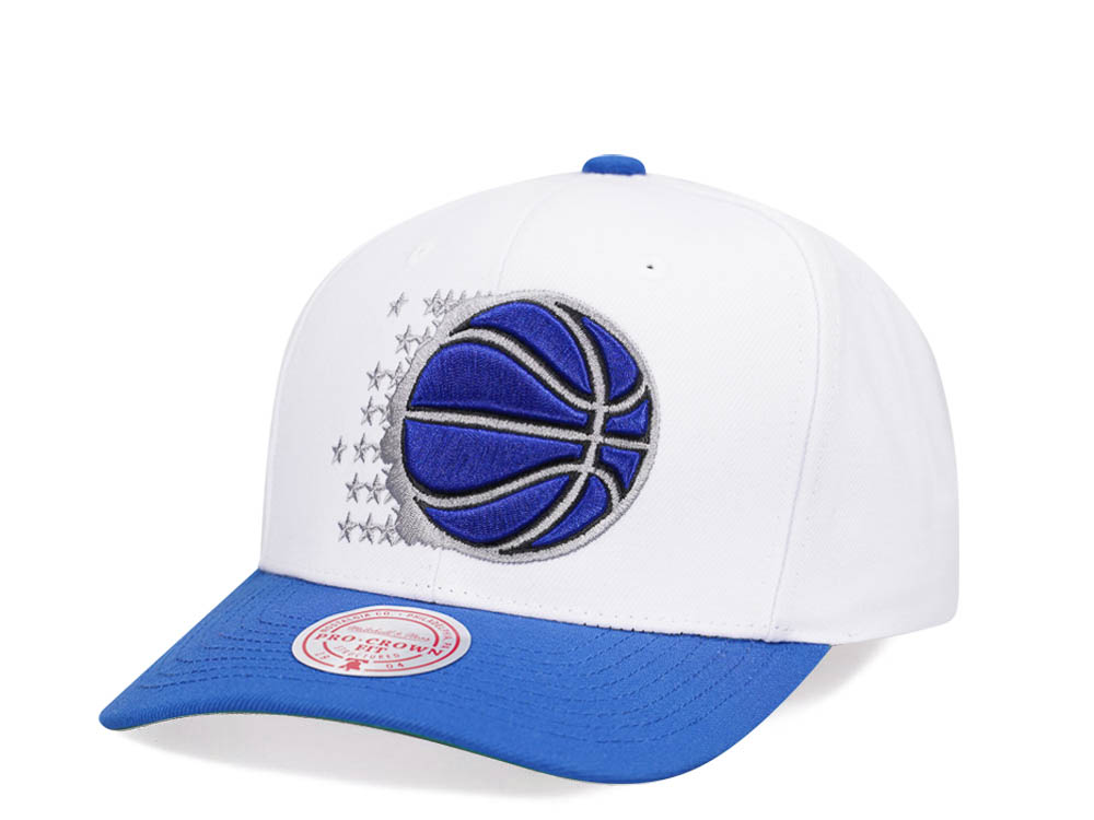 Mitchell & Ness Orlando Magic Team Two Tone 2.0 Pro White Snapback Casquette