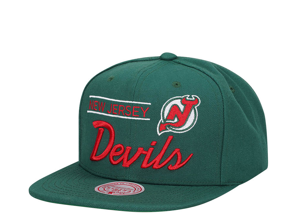 Mitchell & Ness New Jersey Devils Lock Up Vintage Snapback Casquette