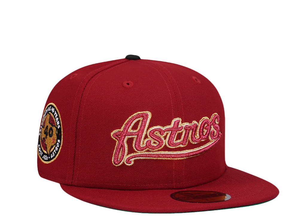 New Era Houston Astros 40th Anniversary Brick Heavy Metallic Edition 59Fifty Fitted Casquette