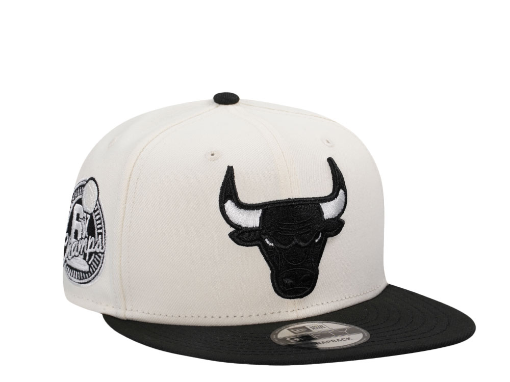 New Era Chicago Bulls 6x Champs Chrome Two Tone Edition 9Fifty Snapback Casquette