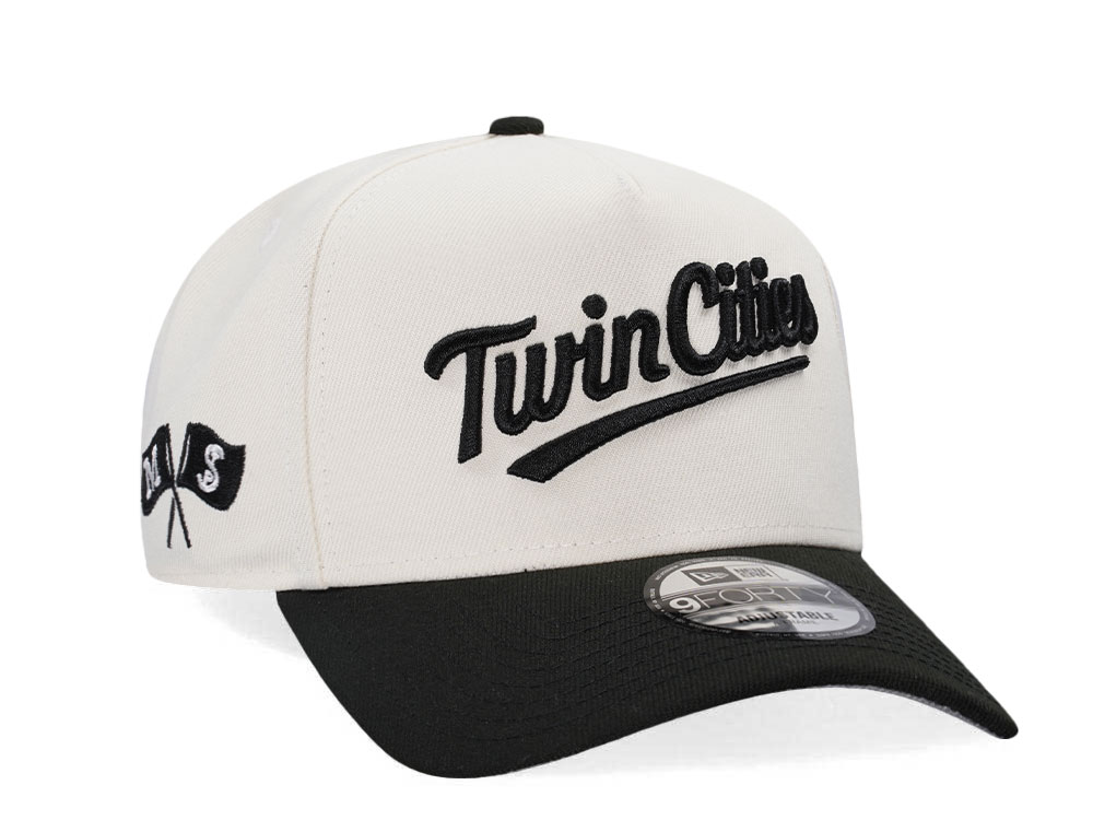 New Era Minnesota Twins Chrome Two Tone Edition A Frame Snapback Casquette