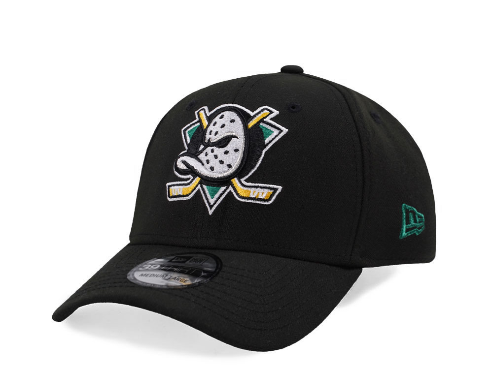 New Era Anaheim Ducks Classic Black Edition 39Thirty Stretch Casquette