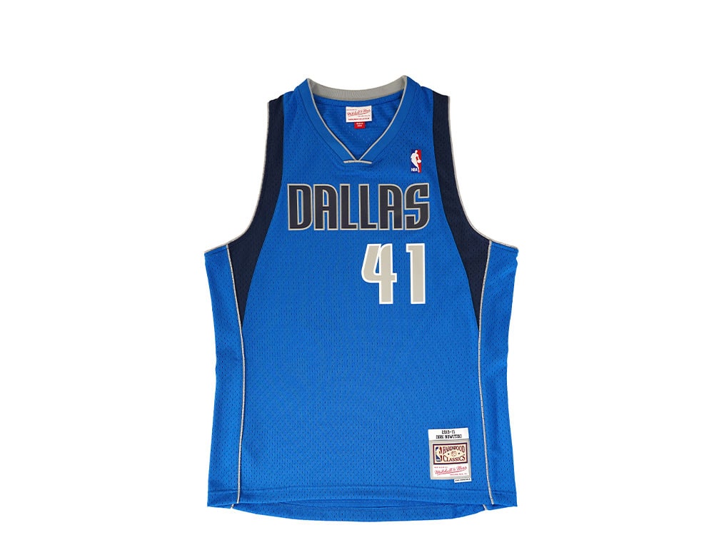 Mitchell & Ness Dallas Mavericks - Dirk Nowitzki 2010-11 Swingman Maillot