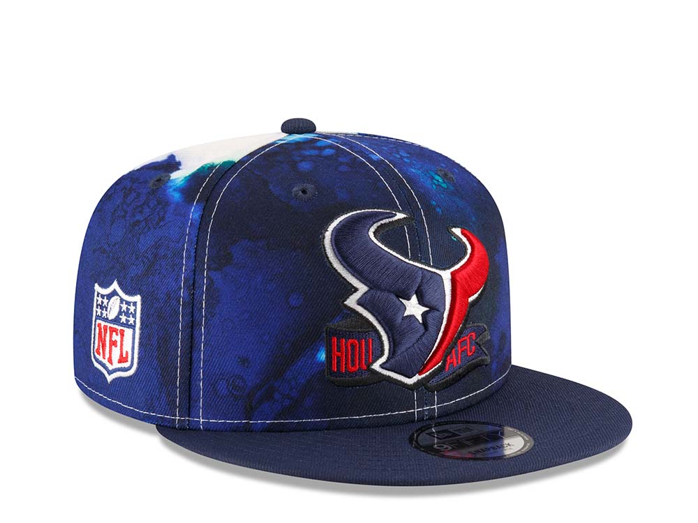 New Era Houston Texans Ink NFL Sideline 2022 9Fifty Snapback Casquette