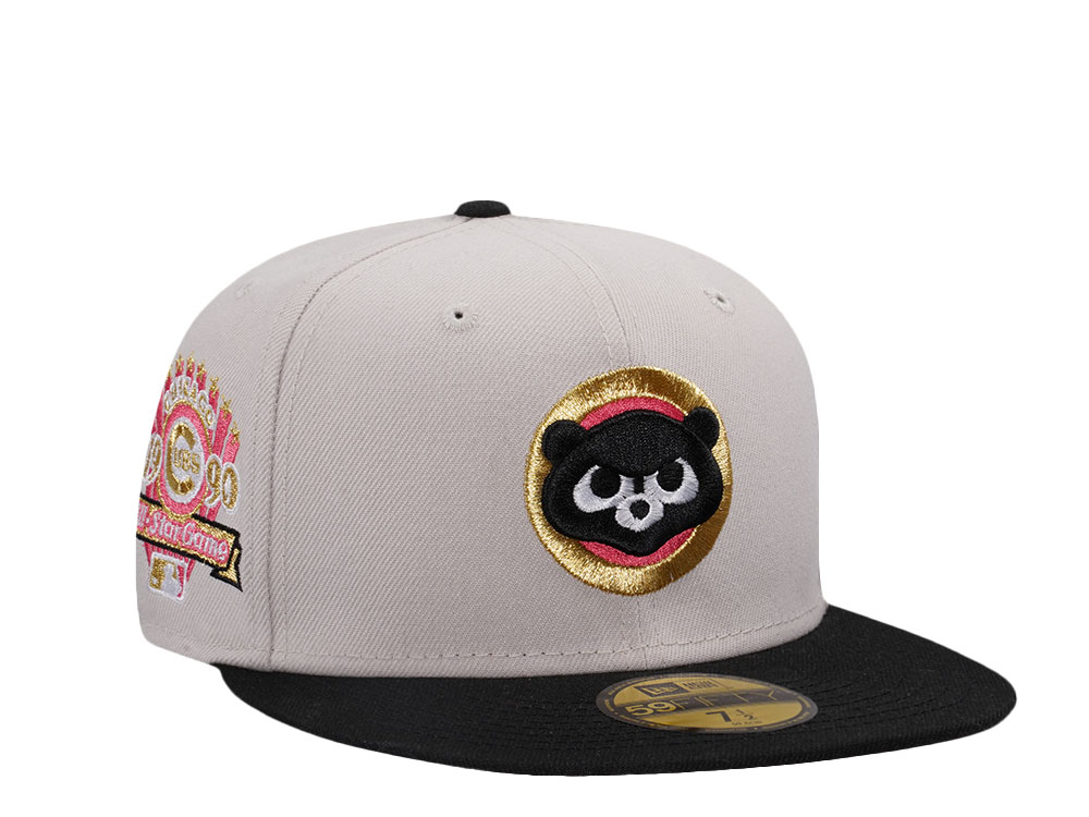 New Era Chicago Cubs All Star Game 1990 Stone Lava Two Tone Edition 59Fifty Fitted Casquette