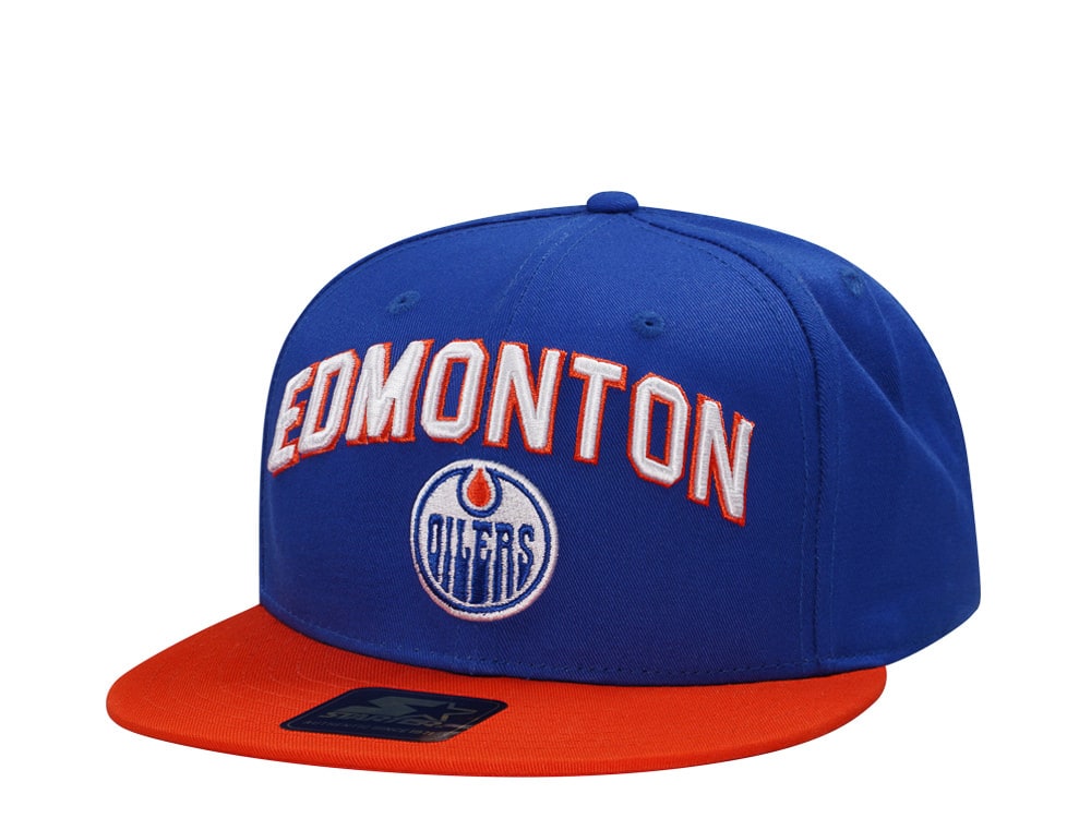 Starter Edmonton Oilers Faceoff Two Tone Snapback Casquette