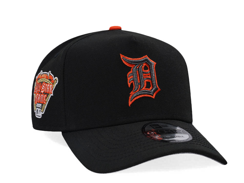 New Era Detroit Tigers Black Classic Edition A Frame Snapback Casquette