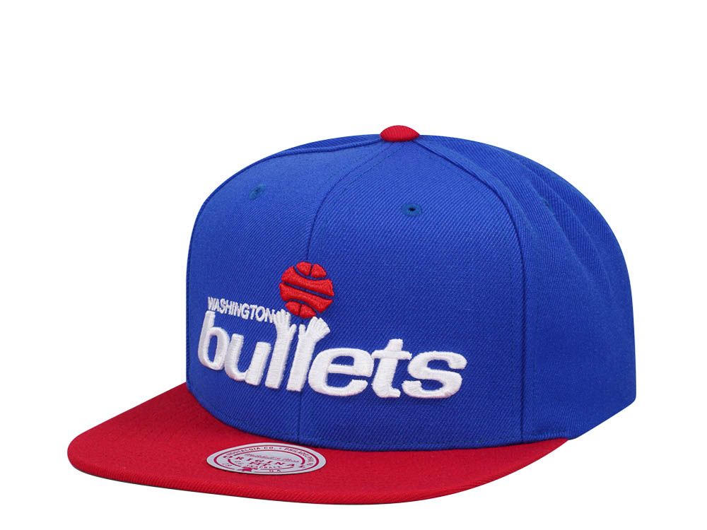 Mitchell & Ness Washington Wizards Team Two Tone 2.0 Blue Snapback Casquette