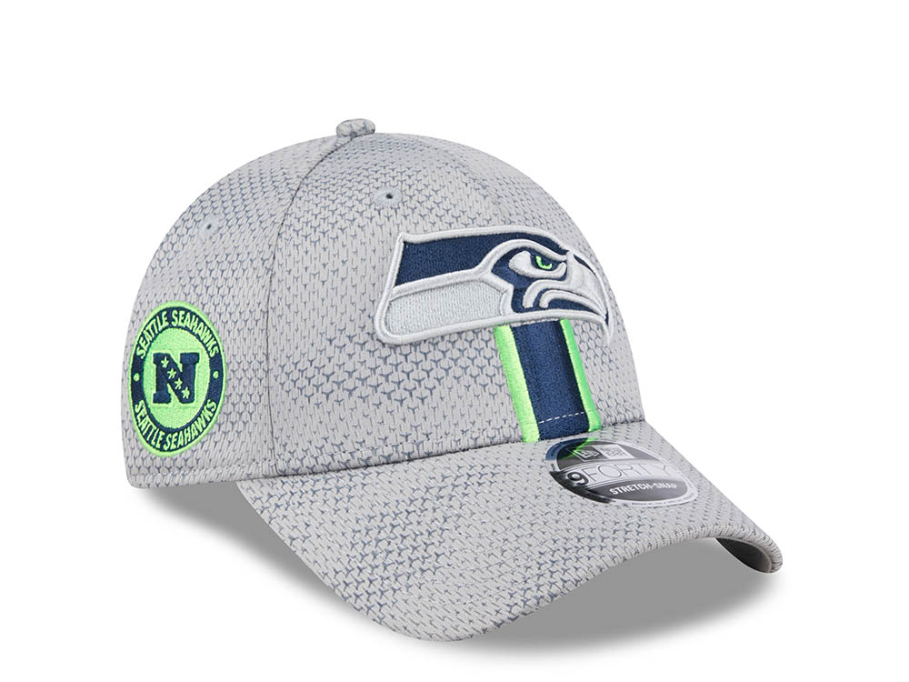 New Era Seattle Seahawks Sideline 2024 9Forty Stretch Snapback Cappellini