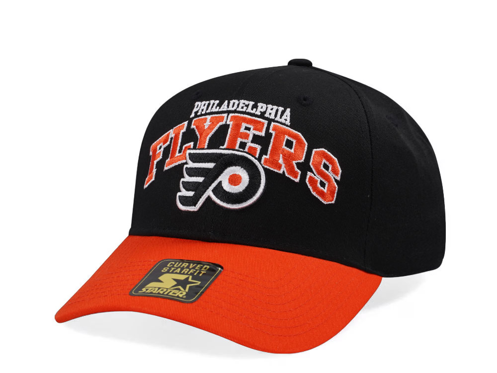 New Era Philadelphia Flyers Crowd Pleaser Edition Black Curved Snapback Casquette