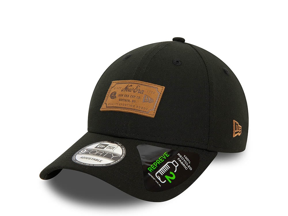 New Era New World Black 9Forty Strapback  Casquette