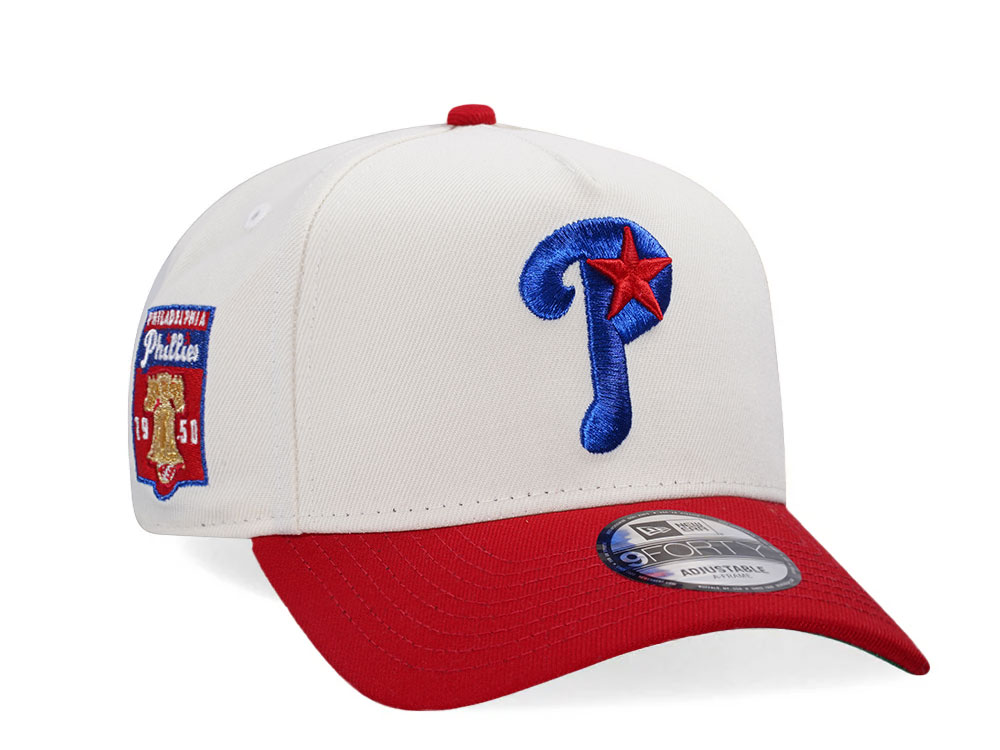 New Era Philadelphia Phillies Chrome Two Tone Edition A Frame 9Forty Snapback Casquette