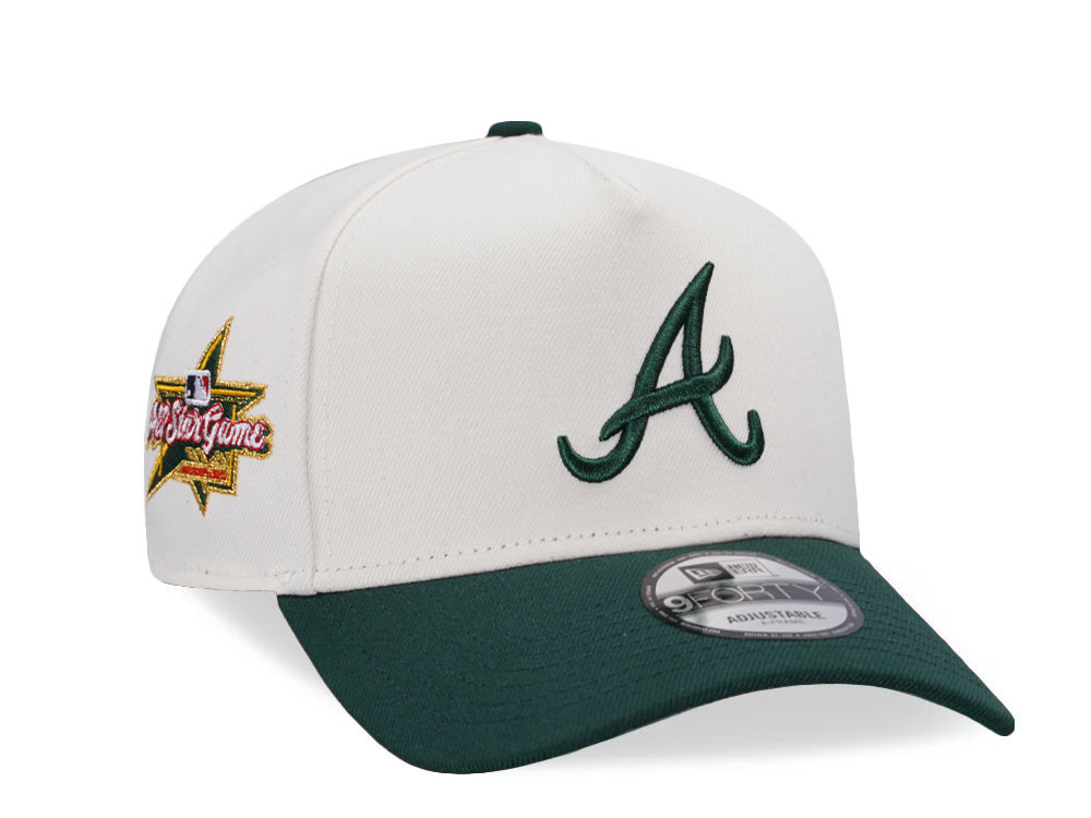 New Era Atlanta Braves All Star Game 2025 Chrome Two Tone Edition 9Forty A Frame Snapback Casquette