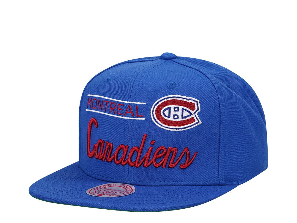 Mitchell & Ness Montreal Canadiens Retro Lock up  Snapback Casquette