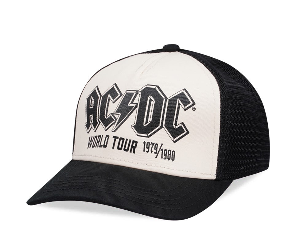 American Needle ACDC Siclair Black Trucker Snapback Casquette