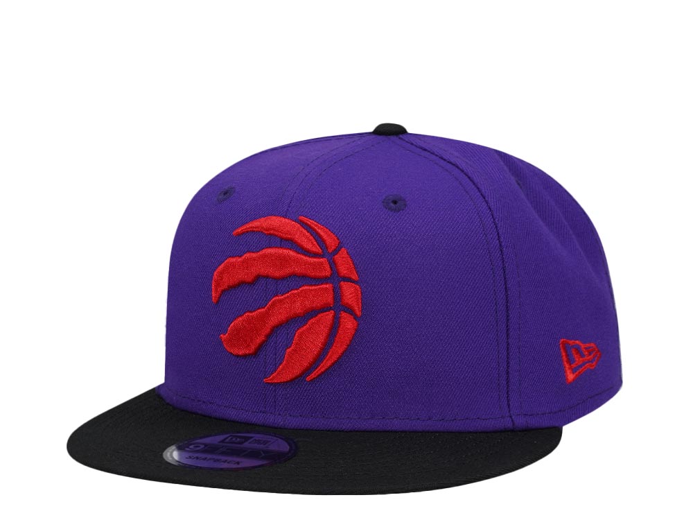 New Era Toronto Raptors Purple Two Tone Classic Edition 9Fifty Snapback Casquette