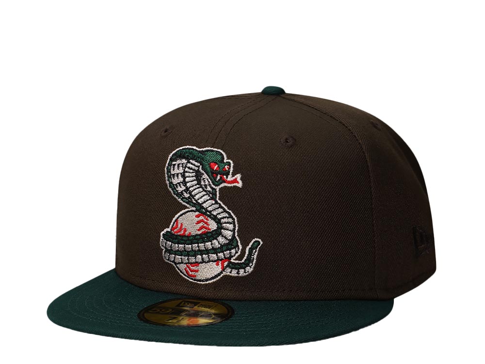 New Era Kissimmee Cobras Forrest Green Prime Edition 59Fifty Fitted Casquette