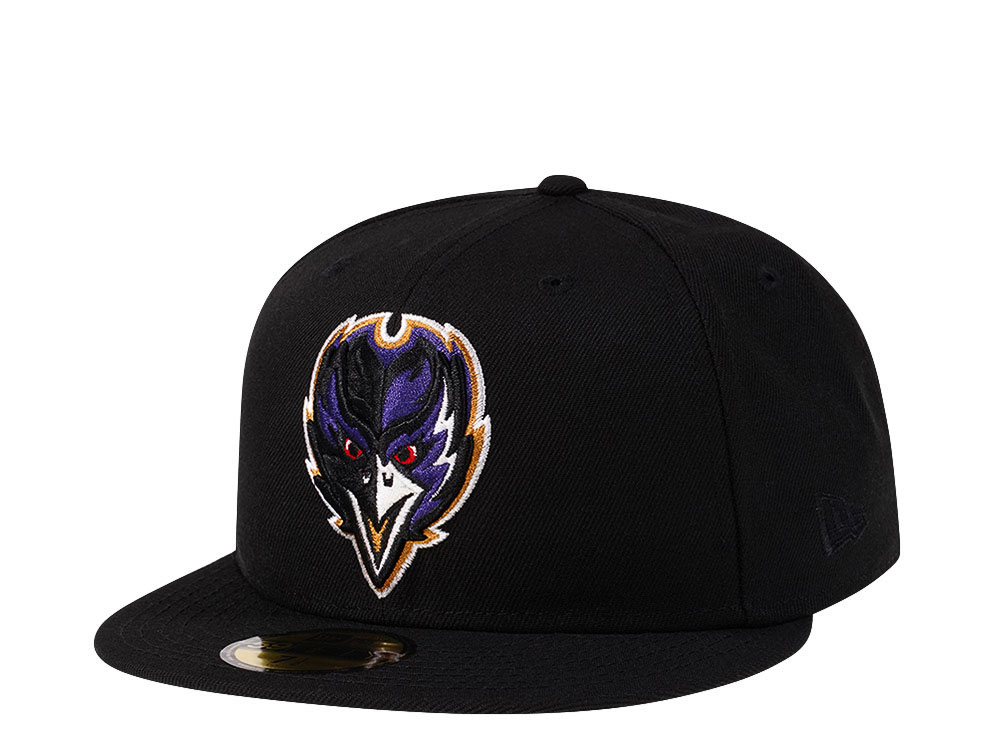 New Era Baltimore Ravens Black and Purple Edition 59Fifty Fitted Casquette