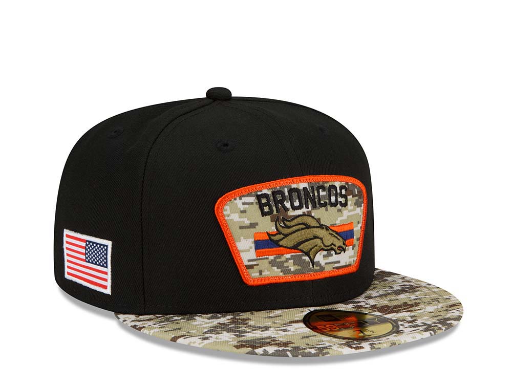 New Era Denver Broncos Salute to Service 21 59Fifty Fitted Casquette