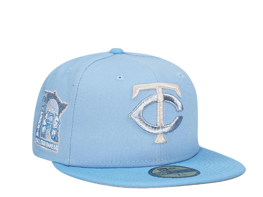 New Era Minnesota Twins All Star Game 1965 Frosty Ice Sneaky Two Tone Edition  59Fifty Fitted Casquette