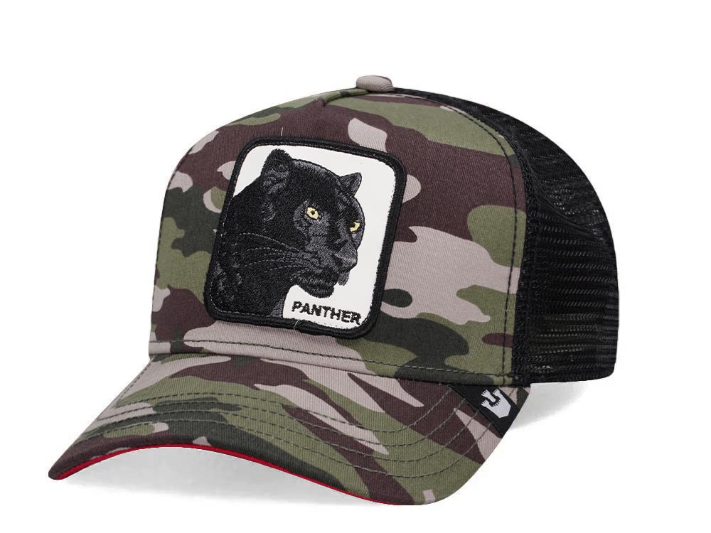 Goorin Bros The Panther Camouflage Trucker Snapback Casquette