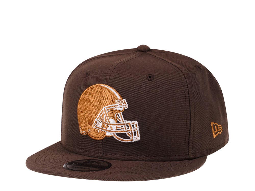 New Era Cleveland Browns Brown Caramel Edition 9Fifty Snapback Casquette