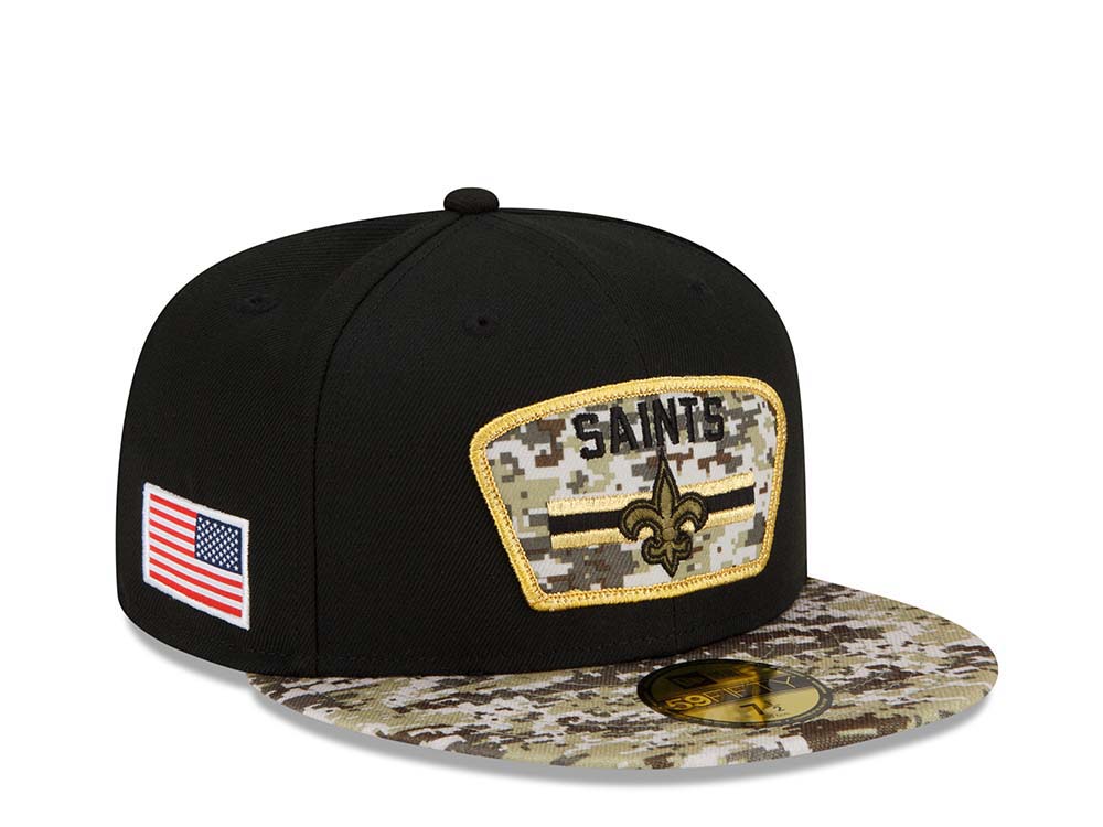 New Era New Orleans Saints Salute to Service 21 59Fifty Fitted Casquette