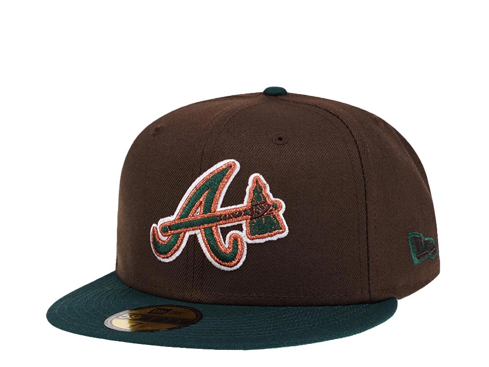 New Era Atlanta Braves Forest Two Tone Edition 59Fifty Fitted Casquette