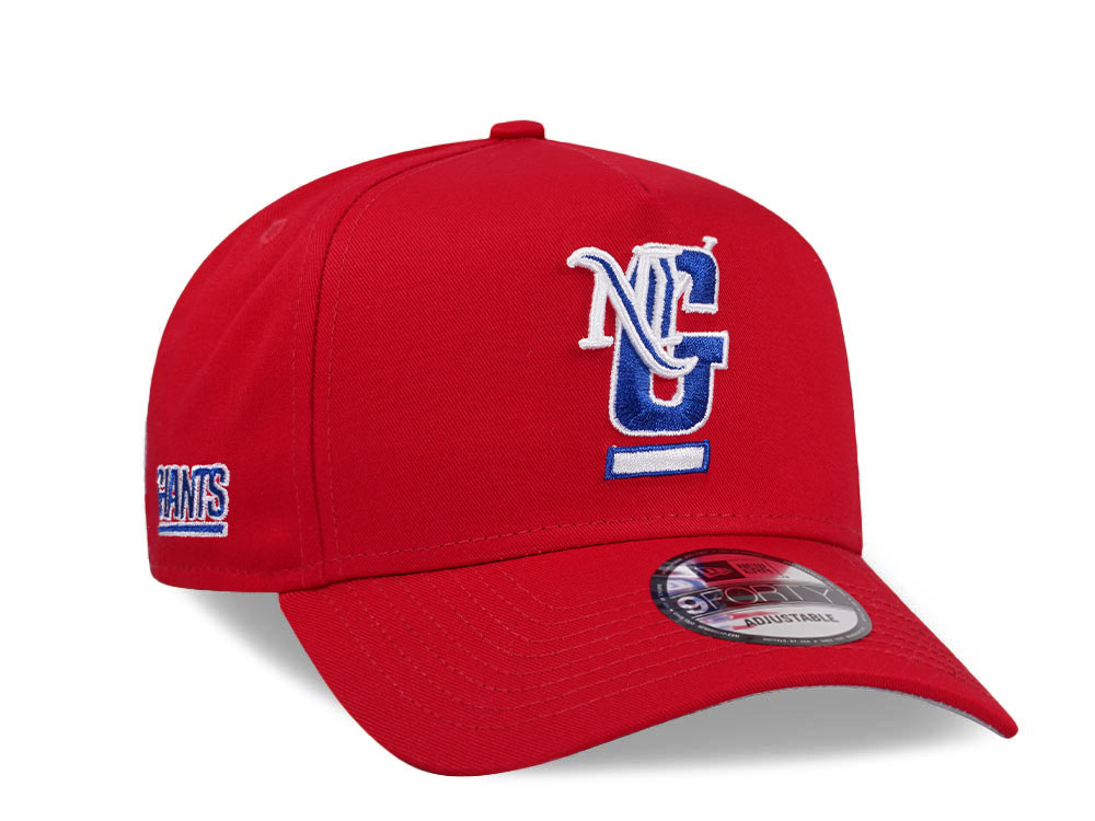 New Era New York Giants City Originals Red A Frame 9Forty Snapback Casquette