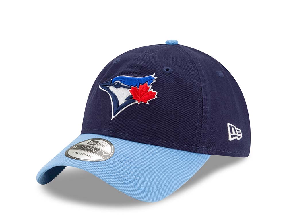 New Era Toronto Blue Jays Blue Two Tone Core Classic 9Twenty Strapback Casquette