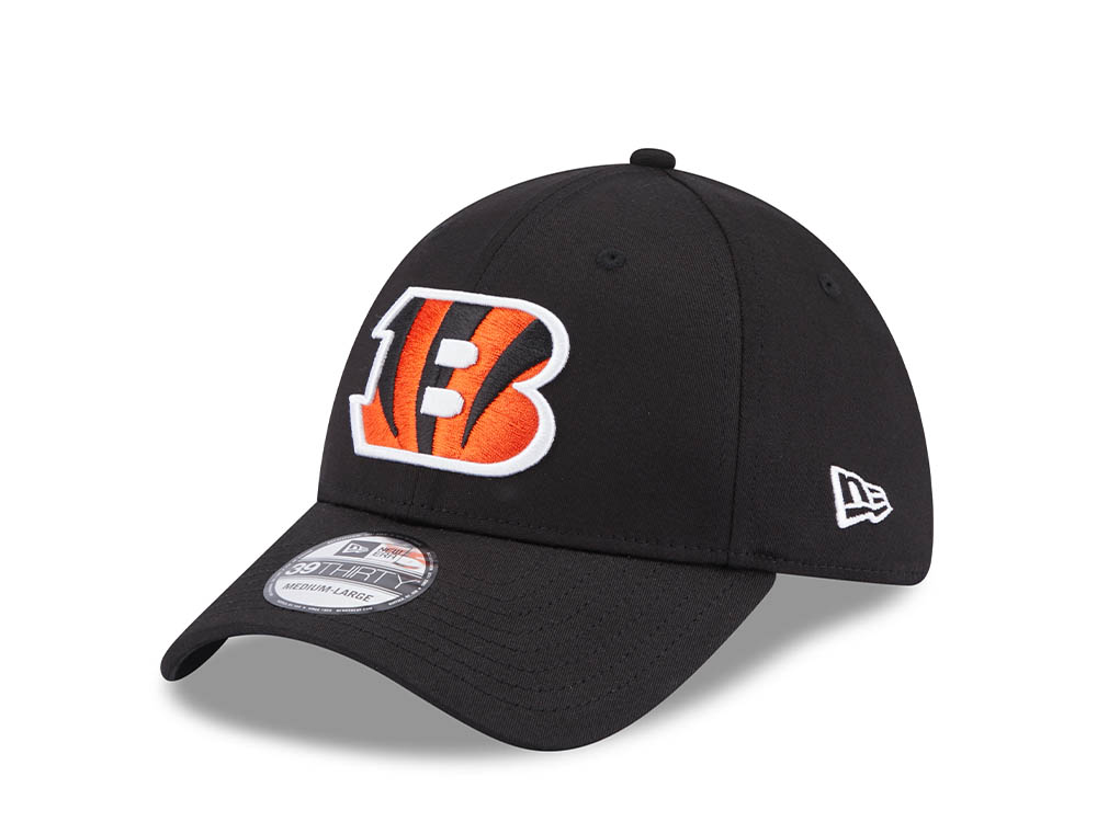 New Era Cincinnati Bengals Comfort Black Edition 39Thirty Stretch Casquette